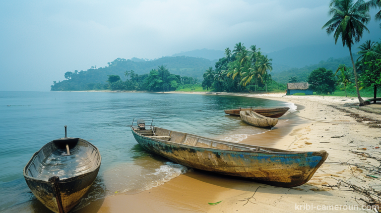 La plage d’Elabé : une oasis de tranquillité sur la côte camerounaise